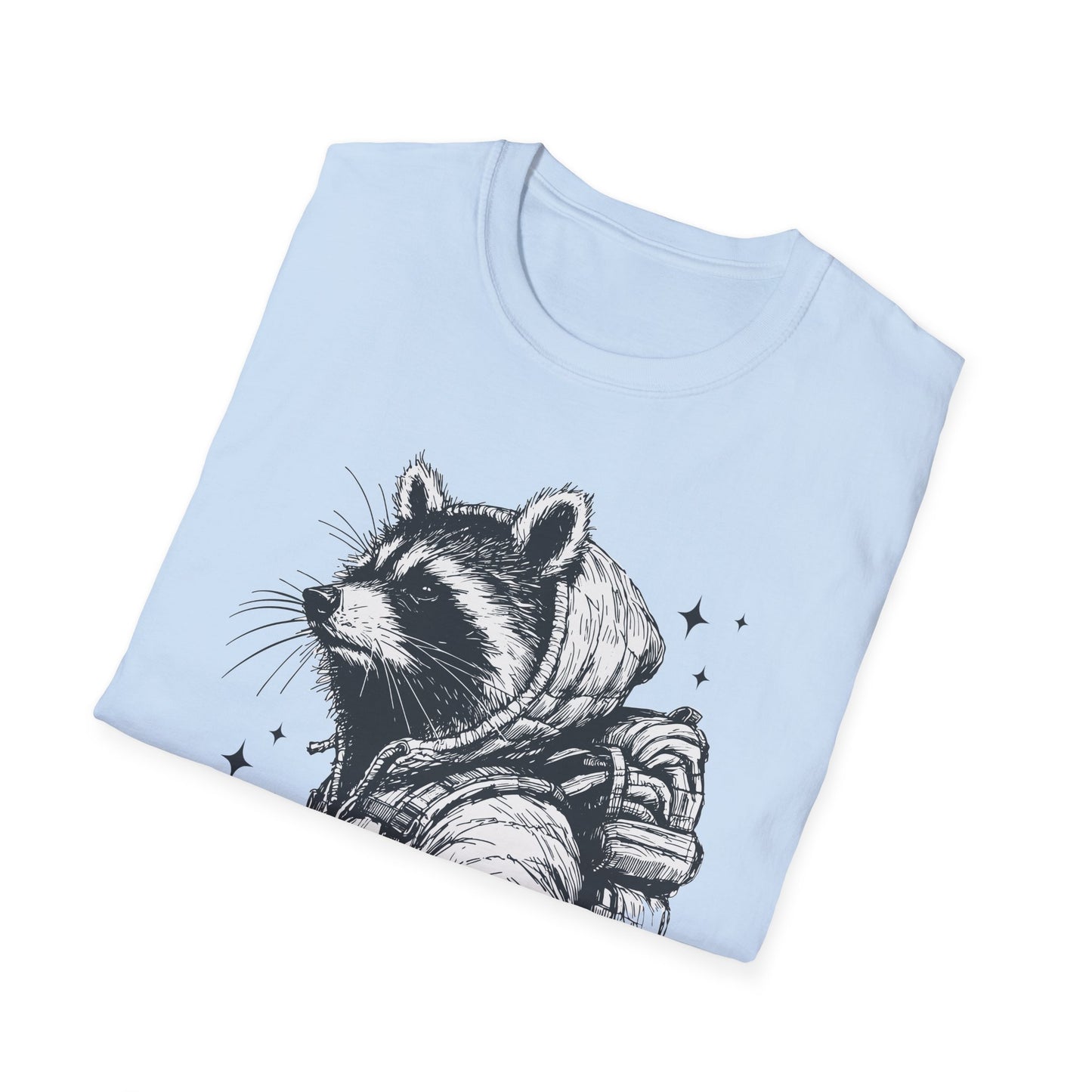 Inspirational Raccoon T-Shirt - 'But Why Be Like Someone Else?'