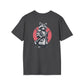 Samurai Raccoon Unisex Softstyle T-Shirt - Playful Graphic Tee for Animal Lovers